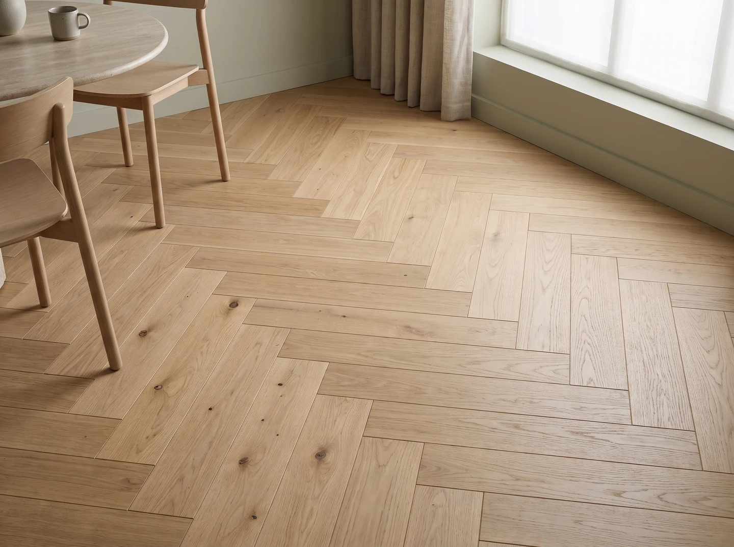 Illustrative interior — herringbone, Elegance